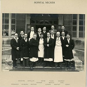 France, L'Album de l'Internat 1945, Hôpital Necker
