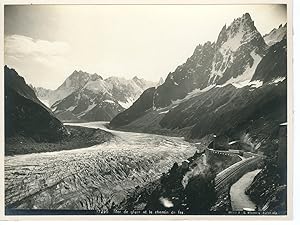 Wehrli A-G., France, Mer de Glace et le Chemin de Fer