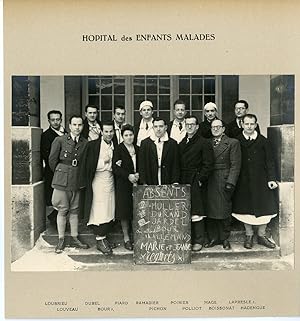 France, L'Album de l'Internat 1945, Hôpital des Enfants Malades