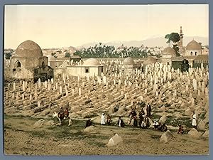 Damas. Cimetière du Meidan où sont ensevelis les membres