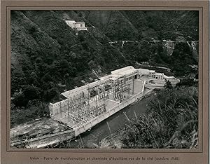 Construction de la Centrale Hydroélectrique de Cordéac entre 1942-1948