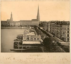 Von Strumper & Co. Hamburg, Alsterdamm und Jungfernstieg