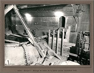 Construction de la Centrale Hydroélectrique de Cordéac entre 1942-1948