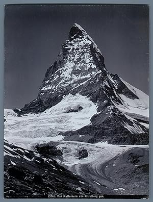 Wehrli. Suisse, Das Matterhorn von Riffelberg gesehen