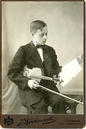 Kochanowski, St. Pétersbourg, jeune violoniste russe