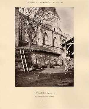 Robuchon, France, Nouaillé (Vienne), Façade Nord de l'Eglise Abbatiale
