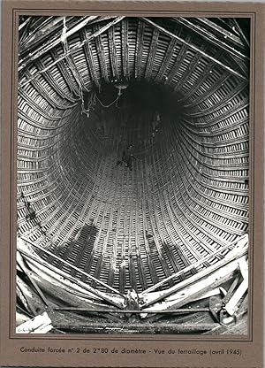 Construction de la Centrale Hydroélectrique de Cordéac entre 1942-1948