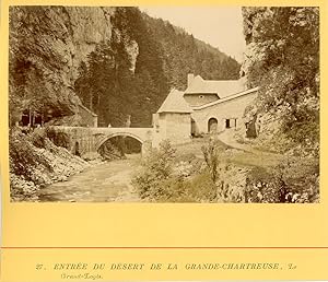France, Entrée du Désert de la Grande-Chartreuse, Le Grand-Logis