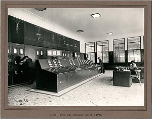 Construction de la Centrale Hydroélectrique de Cordéac entre 1942-1948