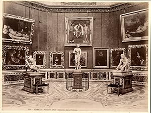 Italie, Firenze, Galleria Uffizi, Interno della Tribuna