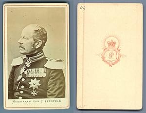 Bild des Verkufers fr Germany, General Herwarth Von Bittenfeld zum Verkauf von photovintagefrance