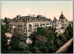 Wiesbaden. Hotel Kaiserhof und Augusta-Viktoria-Bad.