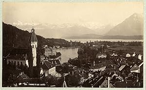 Suisse, Thoune et les Alpes