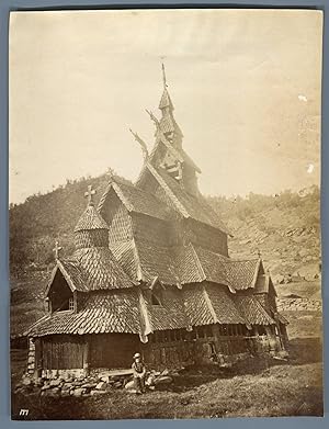 K. Knudsen, Bergen, Borgund Stavkirke, Laerdal