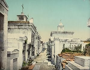 États-Unis, Louisiana, New Orleans, Old Vaults in St. Louis Cemetery.