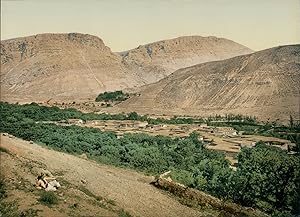 Anti-Liban. Vue générale de Souk-Wadi-Barrada.