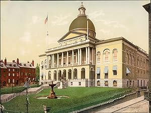 États-Unis, Massachusetts, Boston, State House.