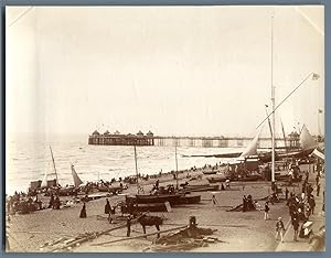 UK, Brighton looking west (Sussex)