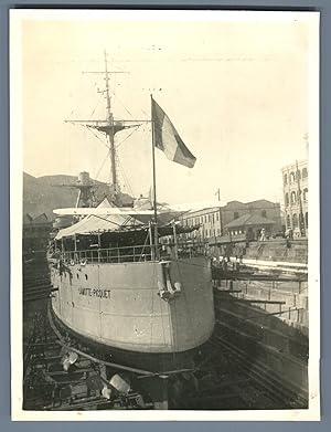 China, Hong Kong, French Cruiser Lamotte Picquet