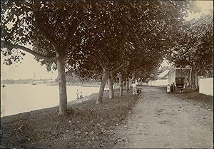 F. Homes, Tahiti, Le Quay de Papeete