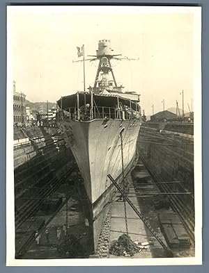 China, Hong Kong, French Cruiser Lamotte Picquet