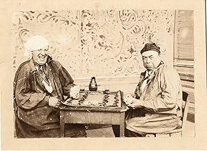 Les joueurs de cartes, le gagnant, le perdant, vers 1890