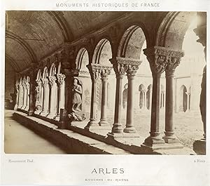 Mieusement, Monuments Historiques de France. Arles. Le Cloître de St Trophime