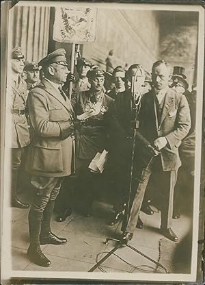 Berlin, Le Chef des "Casques" parle aux nationalistes, 1927
