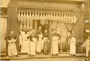 France, Meulan, Maison F. Joliveau, rue Haute