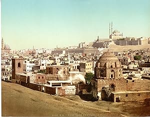 Le Caire. Vieux Caire et la Citadelle.