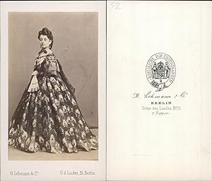 Image du vendeur pour Lehmann, Berlin, Pauline Lucca, soprano mis en vente par photovintagefrance