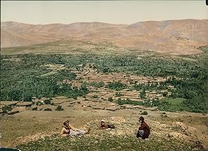 Anti-Liban. Vue générale de Zebdani. (Al-Zabadani)