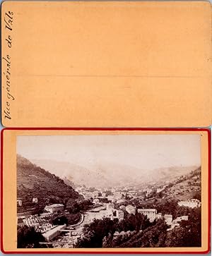 France, Ardèche, Vue générale de Vals, circa 1870