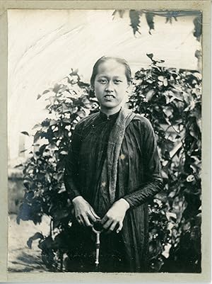 Indochine, Annam, Femme, ca.1910, Vintage silver print