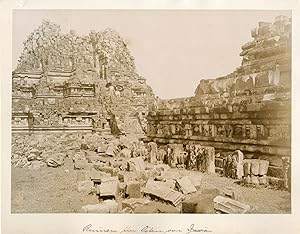 Indonésie, Java, Ruines du temple bouddhiste de Borobudur