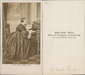 Image du vendeur pour Haase, Berlin, Charlotte Birch-Pfeiffer, actrice et femme de lettres mis en vente par photovintagefrance