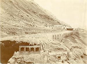 Argentina, Cordillière des Andes, Gerencia, Hotel et Bains, Puente del Inca