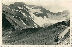 Autriche, Route du Grossglockner, 1949, Vintage silver print