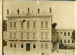 Le Palais Présidentiel à Rio de Janeiro, ca.1910, Vintage silver print