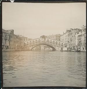 Italie, Venise, Le Pont du Rialto, ca.1905, Vintage citrate print