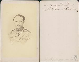 Bild des Verkufers fr Grand Duc de Saxe Weimar, Charles-Alexandre zum Verkauf von photovintagefrance