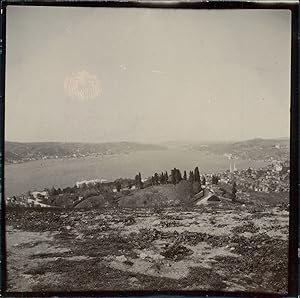 Panorama à identifier, Bords du Bosphore ? ca.1905