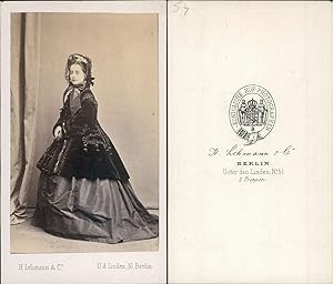 Image du vendeur pour Lehmann, Berlin, Pauline Lucca, soprano mis en vente par photovintagefrance
