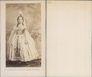 Image du vendeur pour Lehmann, Berlin, Pauline Lucca, soprano mis en vente par photovintagefrance