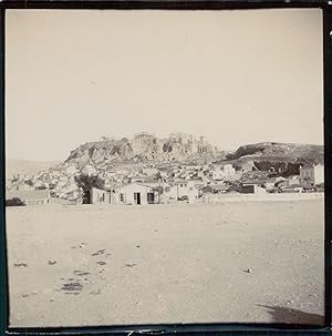 Grèce, Athènes, Acropole, ca.1905, Vintage citrate print