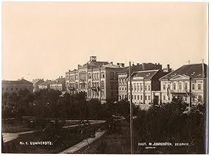 Serbie, Belgrade, université, vue générale