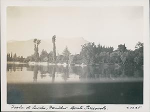 Italie, Isola di Garda, 1925, Vintage silver print