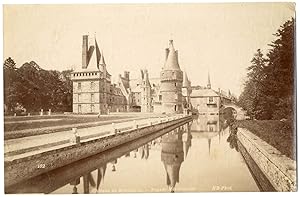 France, Maintenon, vue générale sur le château