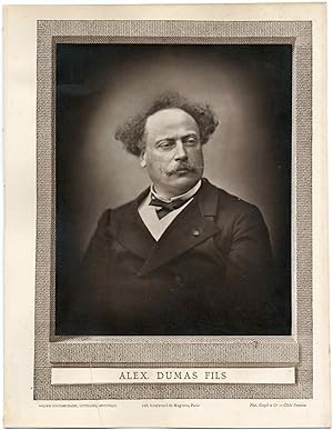 Alexandre Dumas fils, romancier et dramaturge (1824-1895)