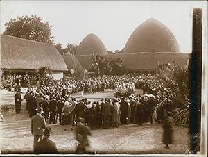 France, Paris, Exposition Coloniale Internationale, Démonstration devant la Section Belge, 1931, ...